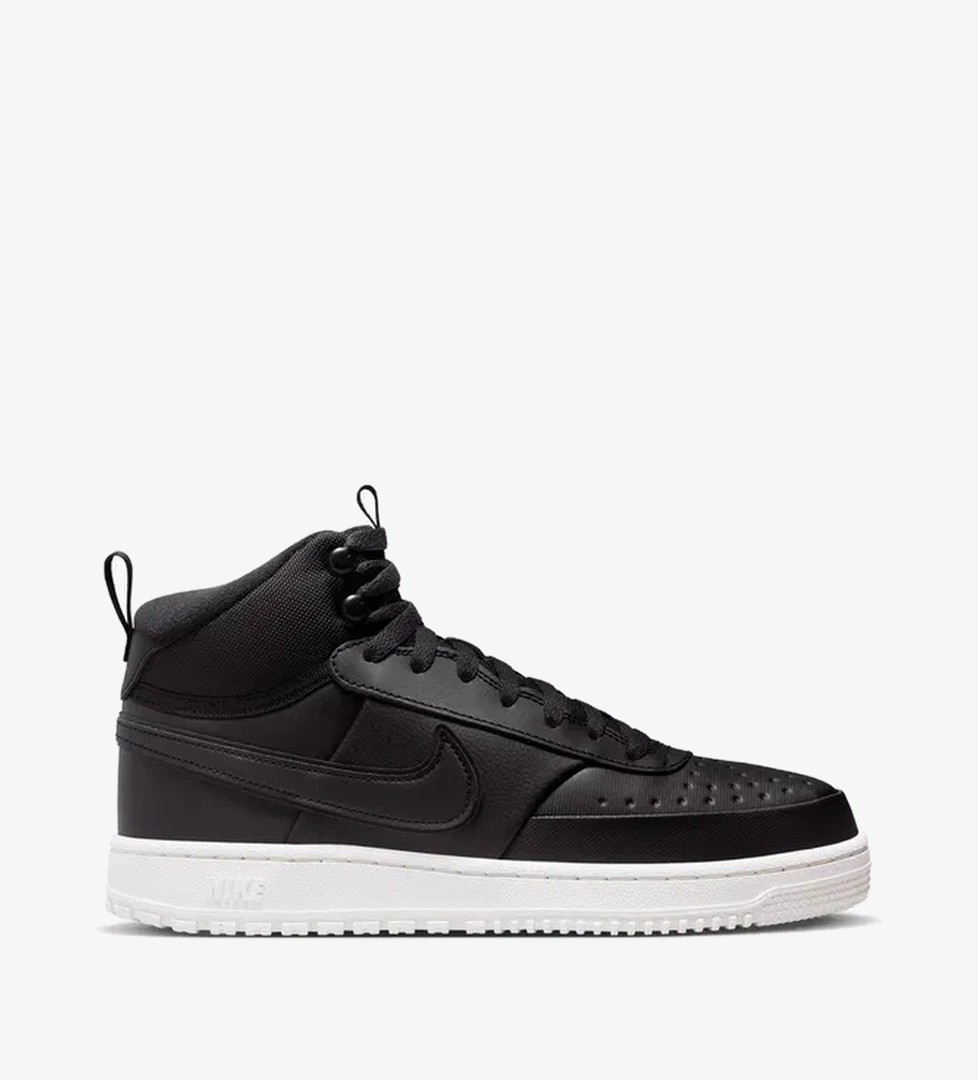 Nike Nike Court Vision Mid Winter Erkek Siyah Sneaker Occasion'da! Siyah - 1. görsel