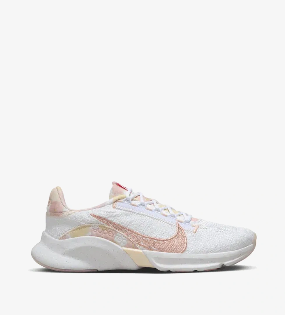 Nike Nike SuperRep Go 3 Next Nature Flyknit Kadın Bej Antrenman Ayakkabısı model görseli