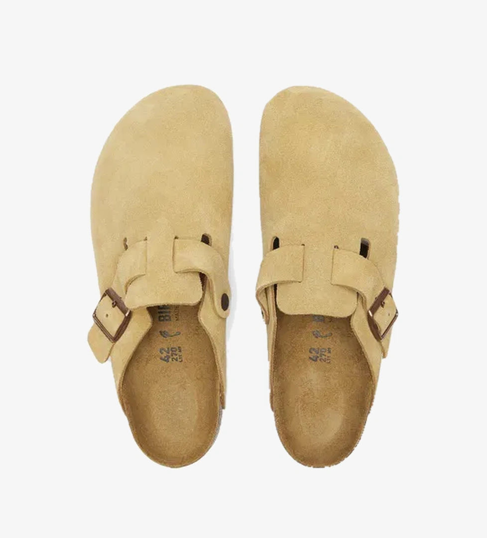 Birkenstock Birkenstock Boston Erkek Krem Terlik model görseli