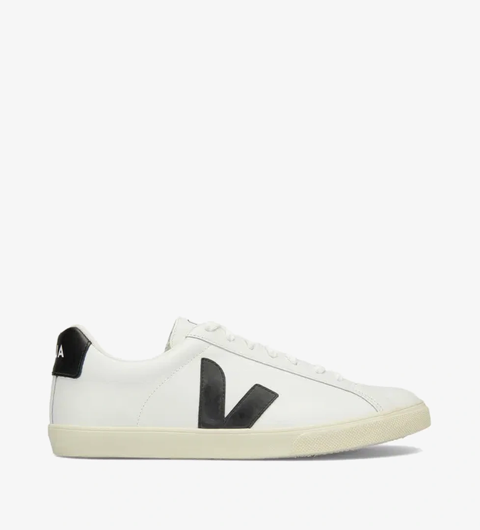 Veja Esplar Logo Leather Erkek Beyaz Sneaker