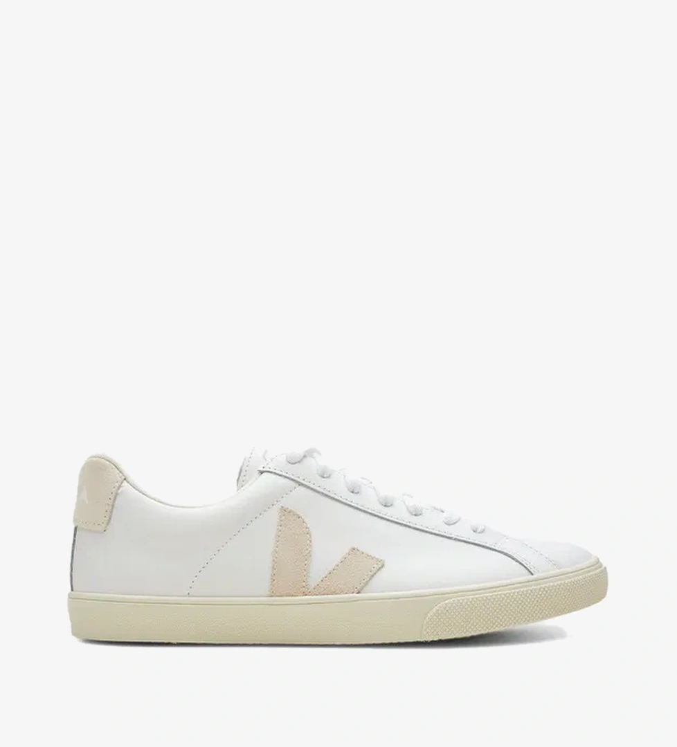 Veja Veja Esplar Logo Leather Erkek Beyaz Sneaker model görseli