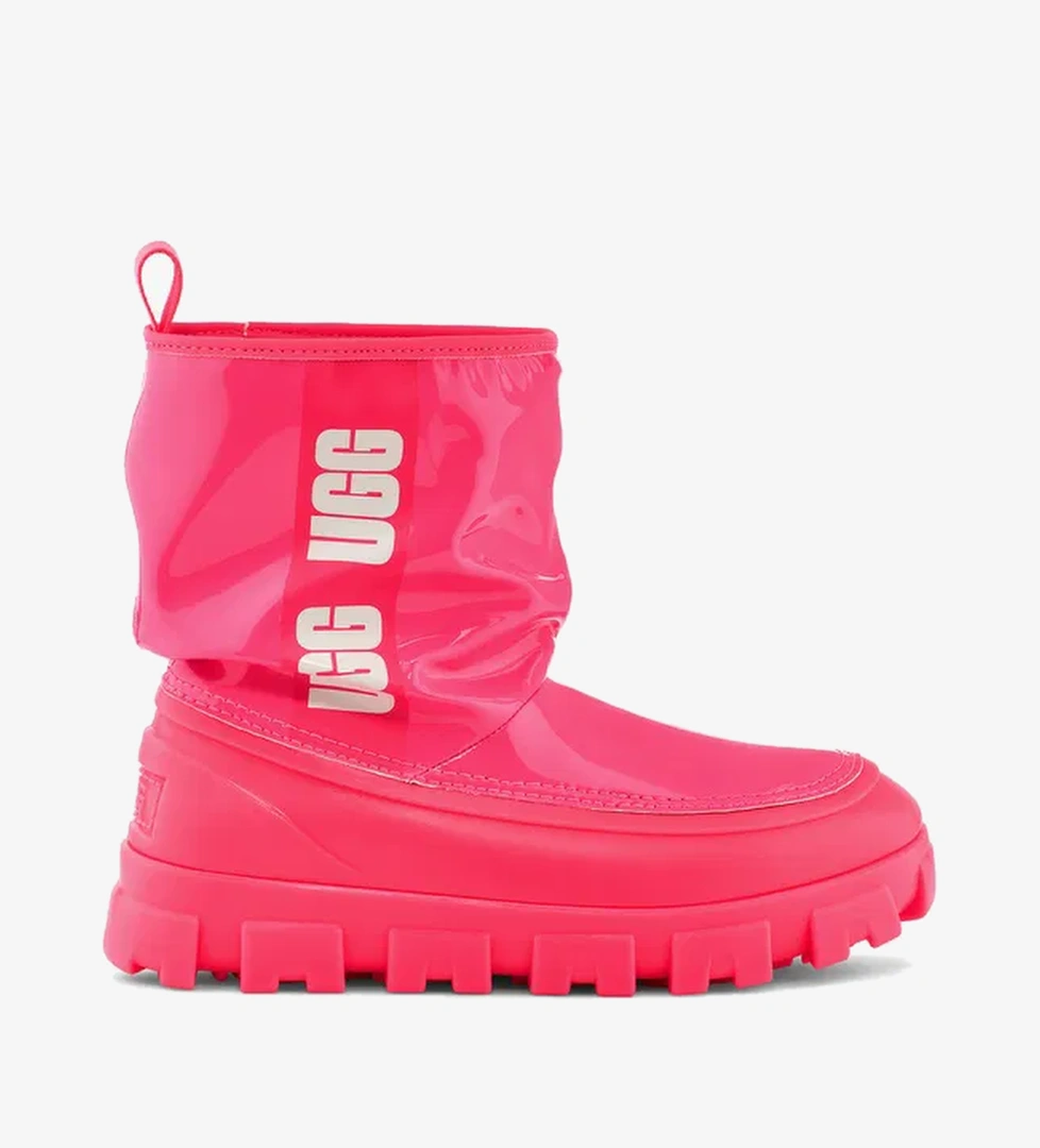 Ugg Ugg Australia Classic Brellah Mini Ayakkabı Kadın Pembe Bot model görseli