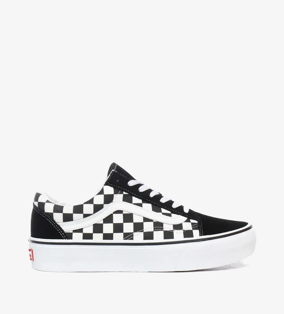 Vans Ua Old Skool Platform Unisex Siyah Sneaker - Görsel 1