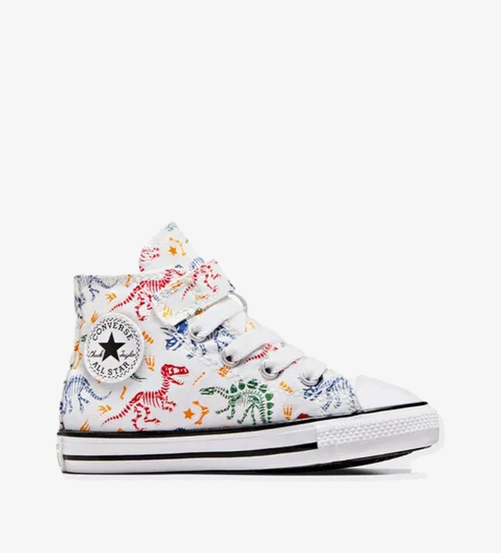 Converse Converse Chuck Taylor All Star Easy-on Dinos Bebek Çocuk Beyaz Sneaker model görseli