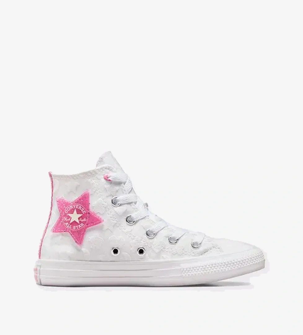 Converse Chuck Taylor All Star Sparkle Çocuk Beyaz Sneaker
