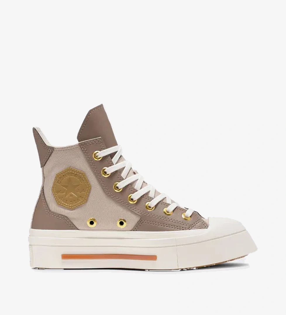 Converse Converse Chuck 70 De Luxe Squared Kadın Unisex Kahverengi/bej Kahverengi Platform Sneaker model görseli