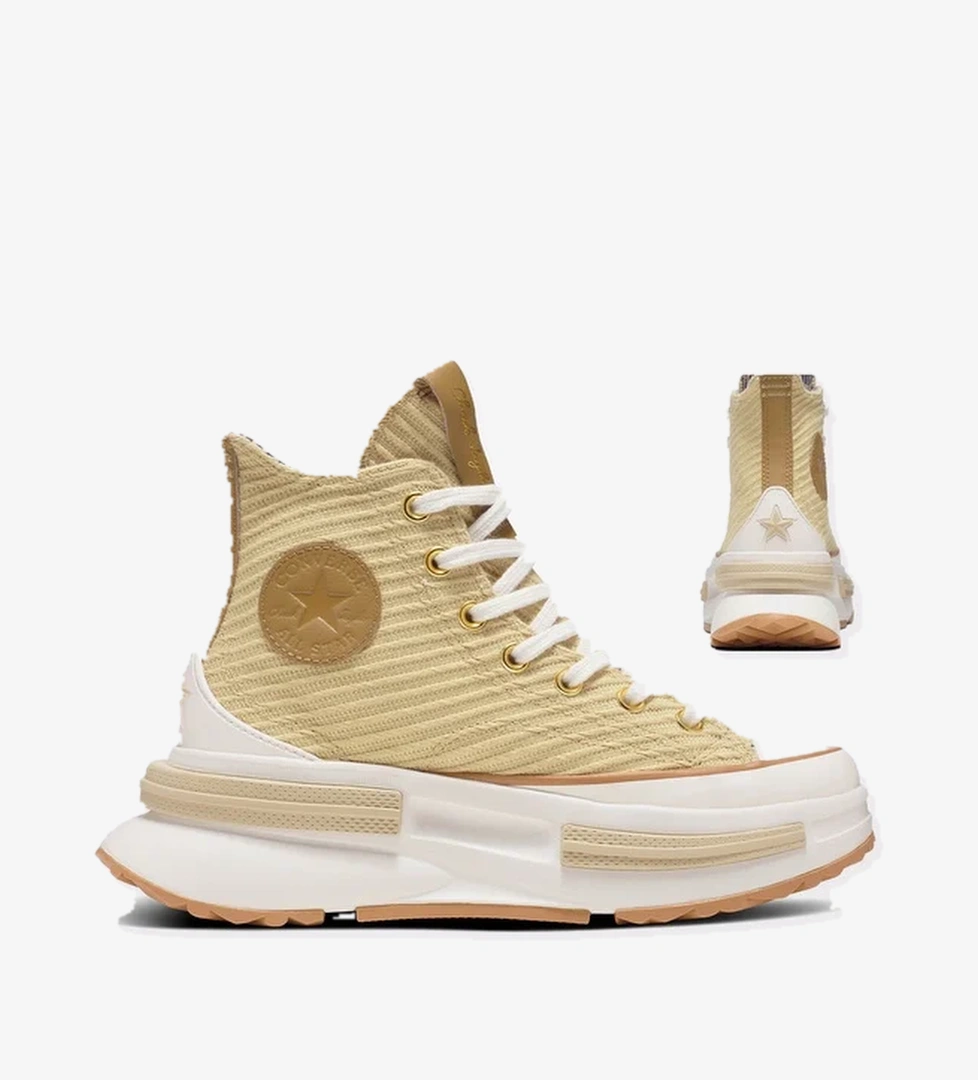 Converse Converse Run Star Legacy CX Platform Textured Unisex Sarı Sneaker | Occasion Sarı - 1. görsel