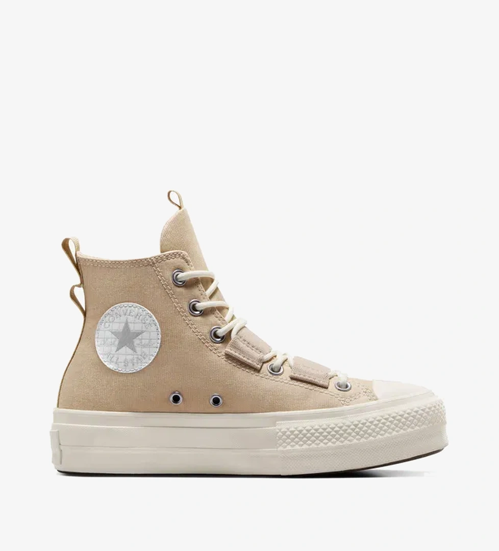 Converse Converse Chuck Taylor All Star Lift Platform Kadın Bej Sneaker | Occasion Bej - 1. görsel