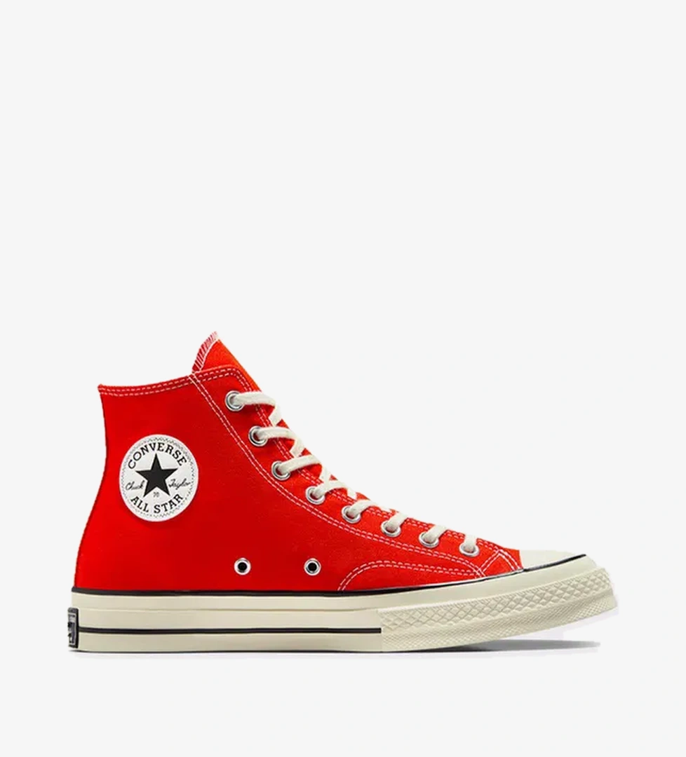 Converse Chuck 70 Unisex Kırmızı Sneaker - Görsel 1