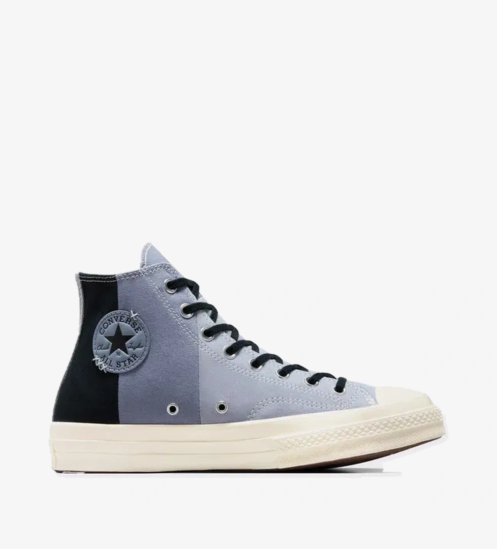 Converse Chuck 70 Patchwork Suede Unisex Mavi Sneaker - Görsel 1