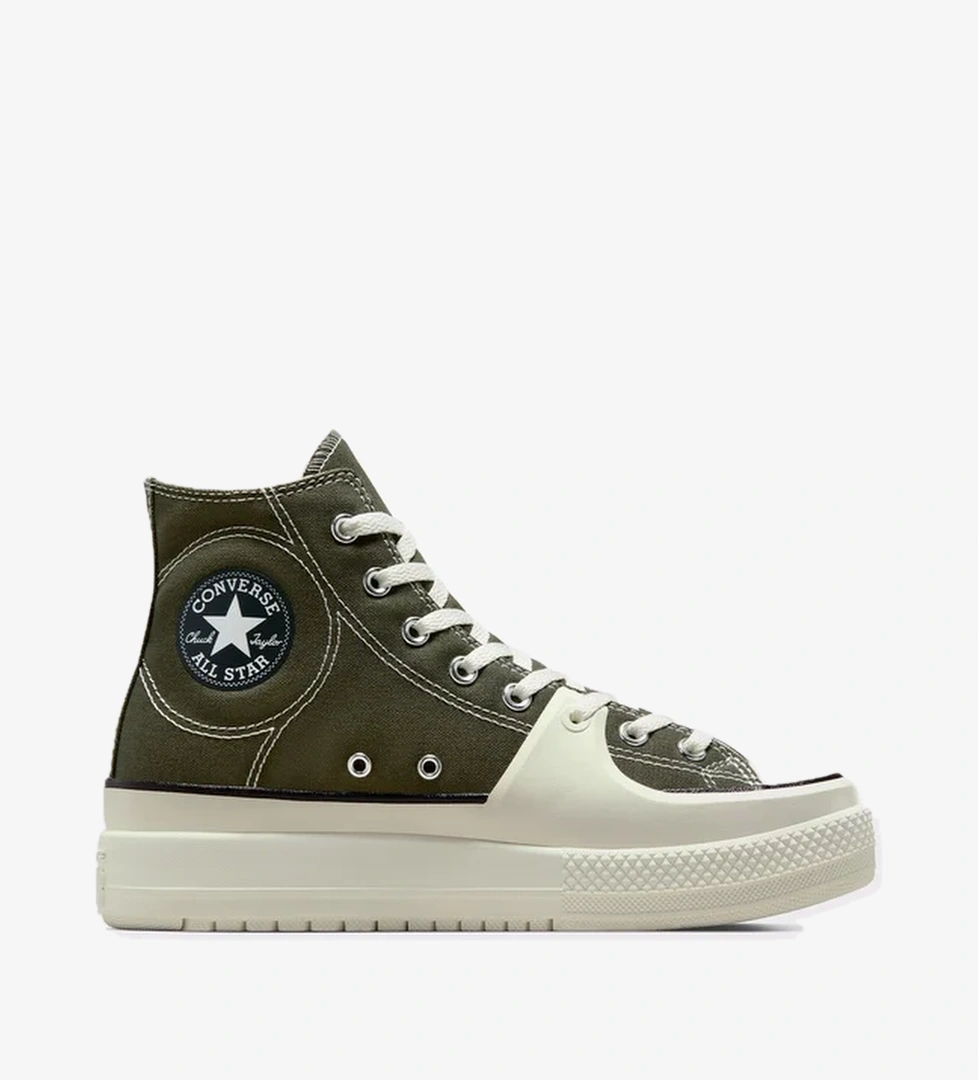 Converse Converse Yeşil Chuck Taylor All Star Construct  Unisex Haki Sneaker Occasion'da! Yeşil - 1. görsel