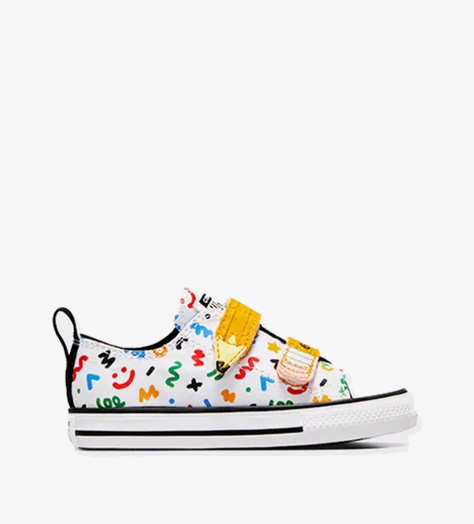 Converse Converse Chuck Taylor All Star Doodles Çocuk Beyaz Sneaker model görseli