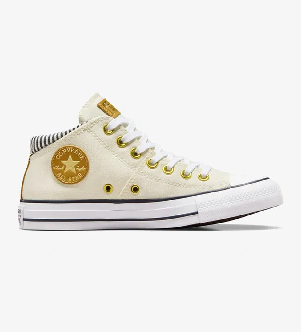 Converse Converse Chuck Taylor All Star Madison Herringbone Stripe Kadın Krem Sneaker | Occasion Krem - 1. görsel