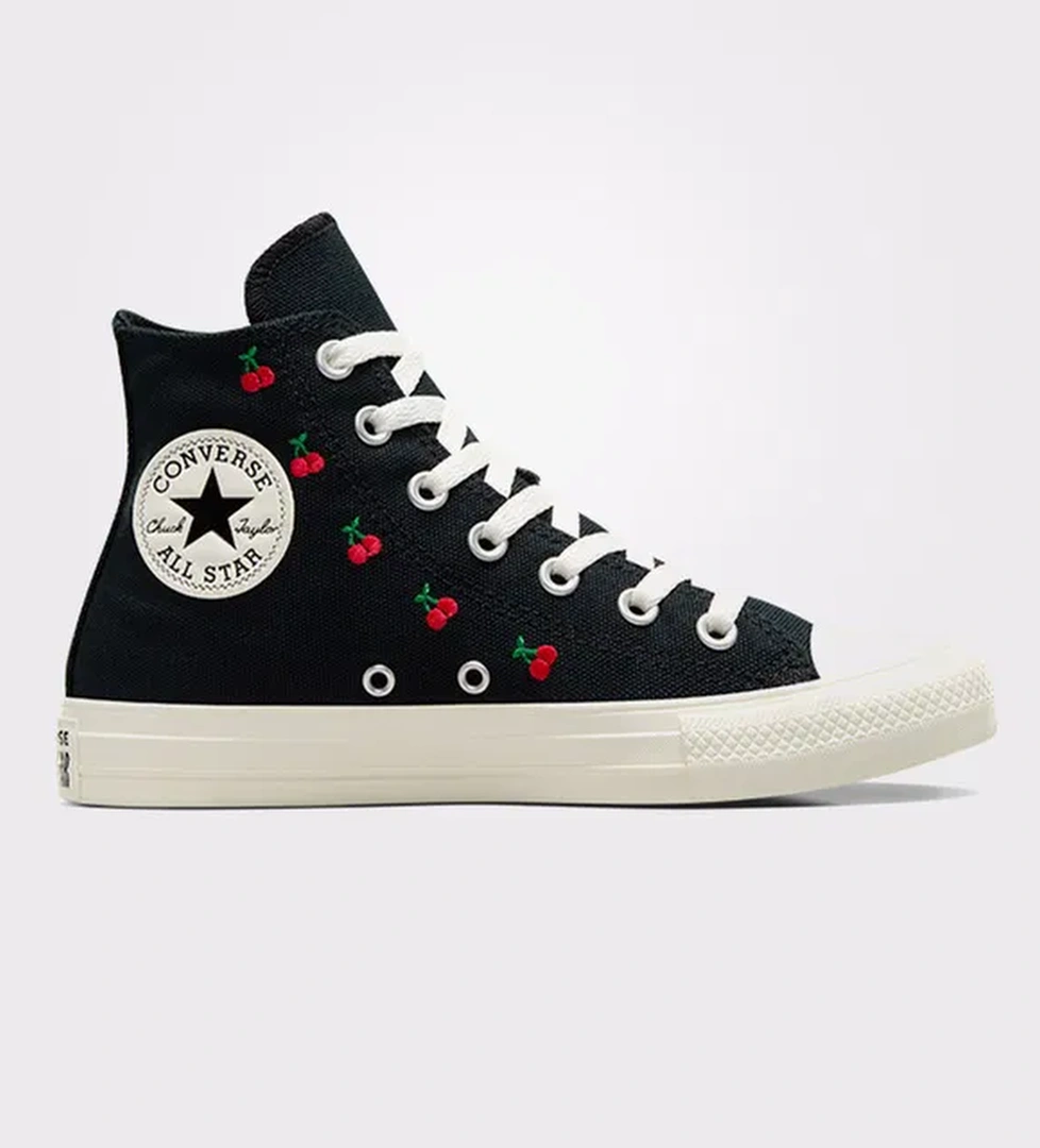 Converse Chuck Taylor All Star Cherries Unisex Siyah Sneaker