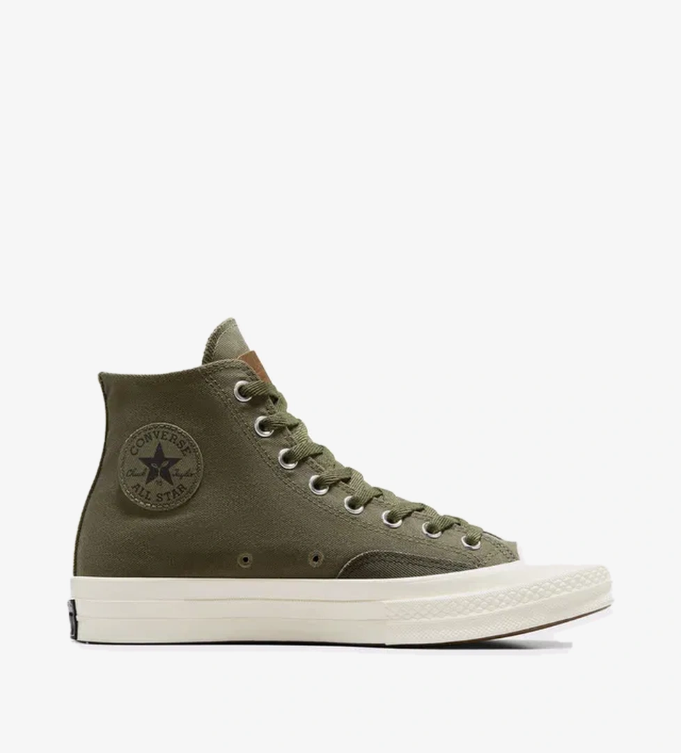 Converse Chuck 70 Garden Starter Waxed Canvas Unisex Yeşil Sneaker - Görsel 1