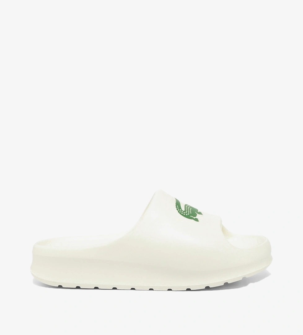 Lacoste Beyaz Lacoste Serve Slide 2.0 Kadın Terlik
