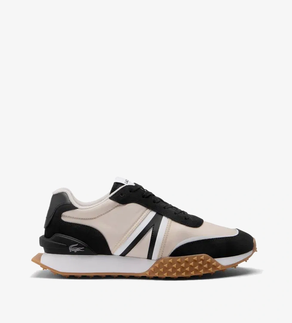 Lacoste L-Spin Deluxe Erkek Siyah/Beyaz Sneaker - Görsel 1