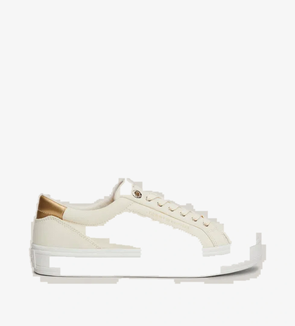 Tommy Hilfiger Kadın Bej Ayakkabı - Görsel 1