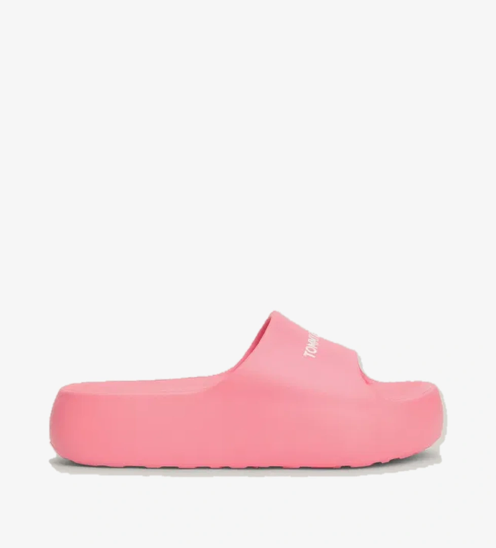 Tommy Hilfiger Kadın Pembe Terlik - Görsel 1