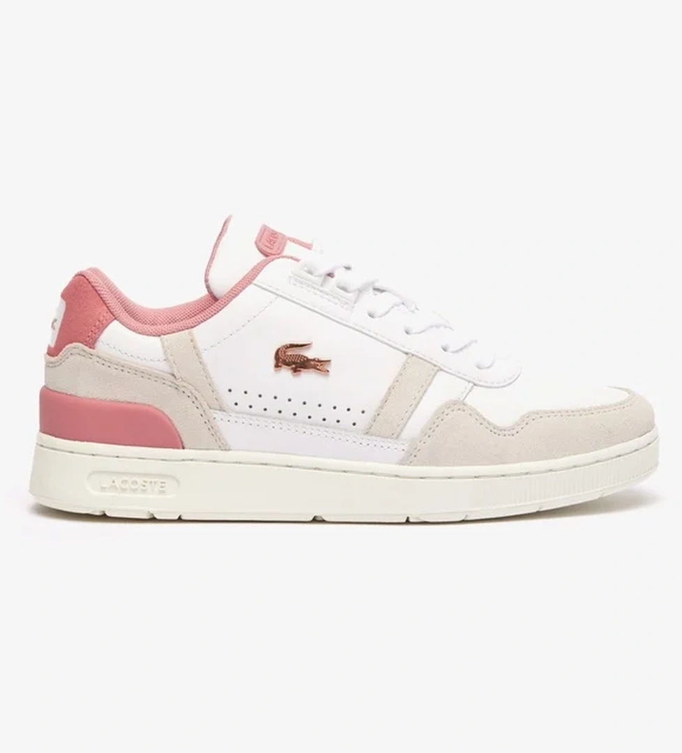 Lacoste Lacoste T-Clip Kadın Beyaz Sneaker | Occasion Beyaz - 1. görsel