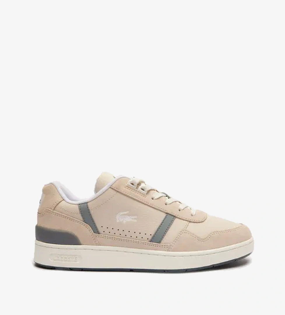 Lacoste T-Clip Erkek Bej Sneaker