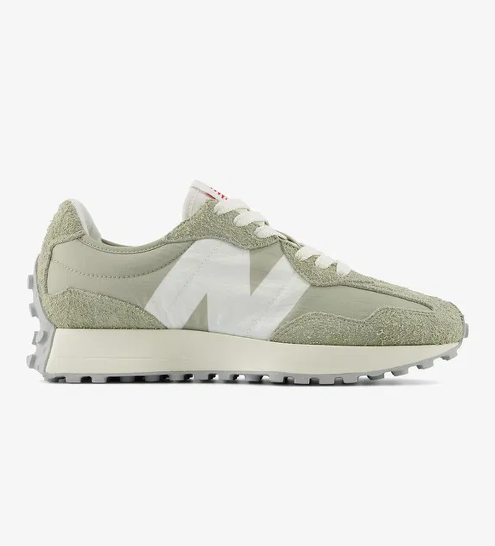 New Balance 327 Unisex Yeşil Spor Ayakkabı - Görsel 1