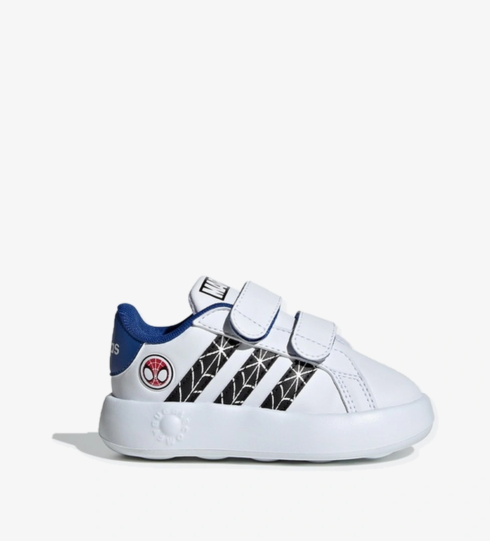 Adidas adidas Spider-Man Grand Court Bebek Beyaz Spor Ayakkabı Occasion'da! Beyaz - 1. görsel
