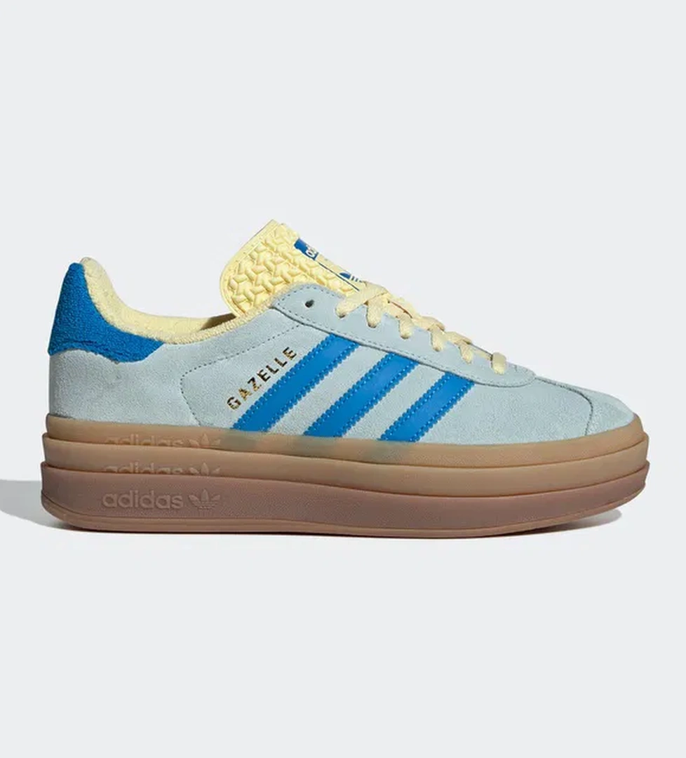 adidas Originals Gazelle Bold Kadın Mavi Spor Ayakkabı - Görsel 1