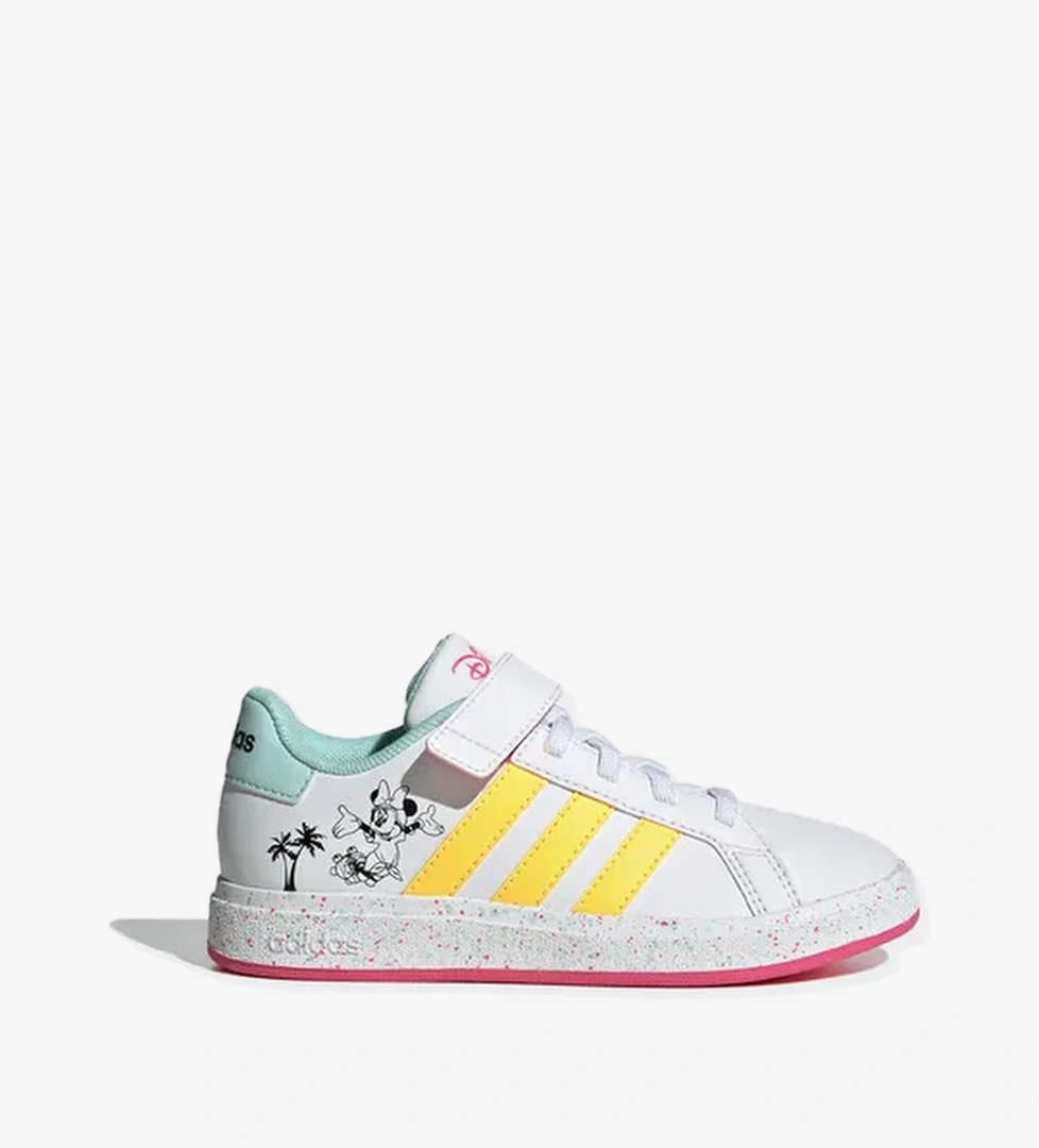 adidas Sportswear Grand Court Minnie El Çocuk Beyaz Spor Ayakkabı - Görsel 1