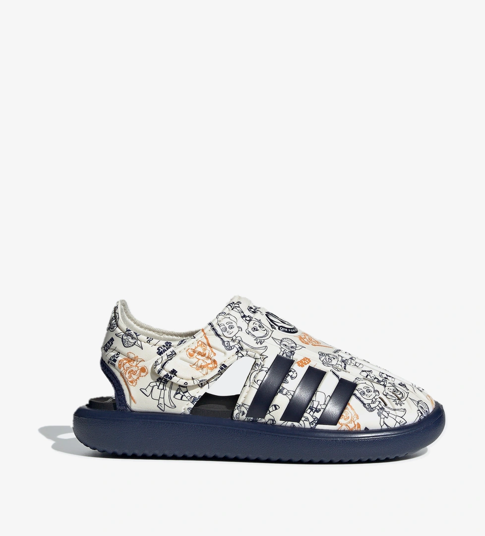 adidas Sportswear Water Yj Çocuk Beyaz Sandalet - Görsel 1