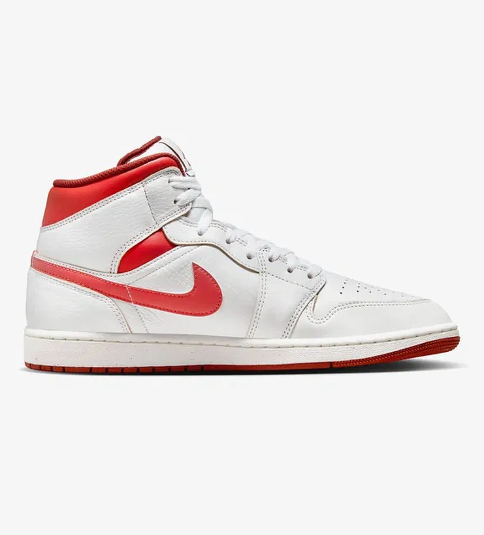 Jordan Air 1 Mid SE Erkek Beyaz Spor Ayakkabı - Görsel 1