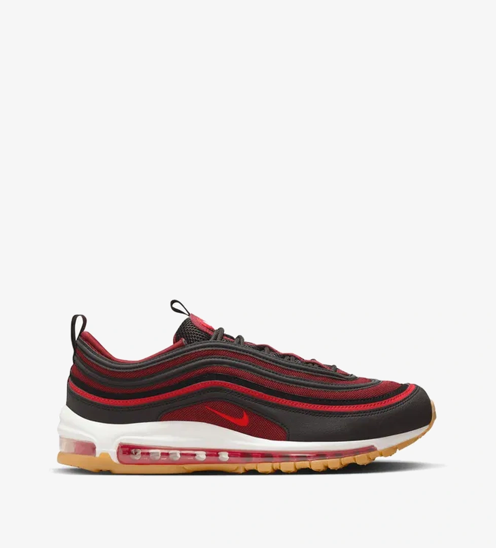 Nike Air Max 97 Erkek Siyah Spor Ayakkabı - Görsel 1