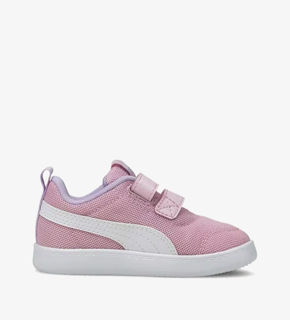 Puma Puma Courtflex V2 Mesh Bebek Pembe Spor Ayakkabı model görseli