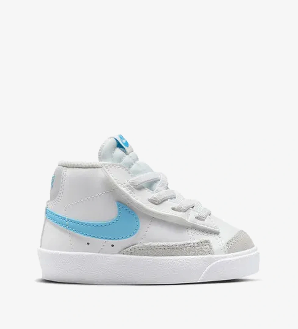 Nike Blazer Mid 77 Bebek Beyaz Spor Ayakkabı - Görsel 1