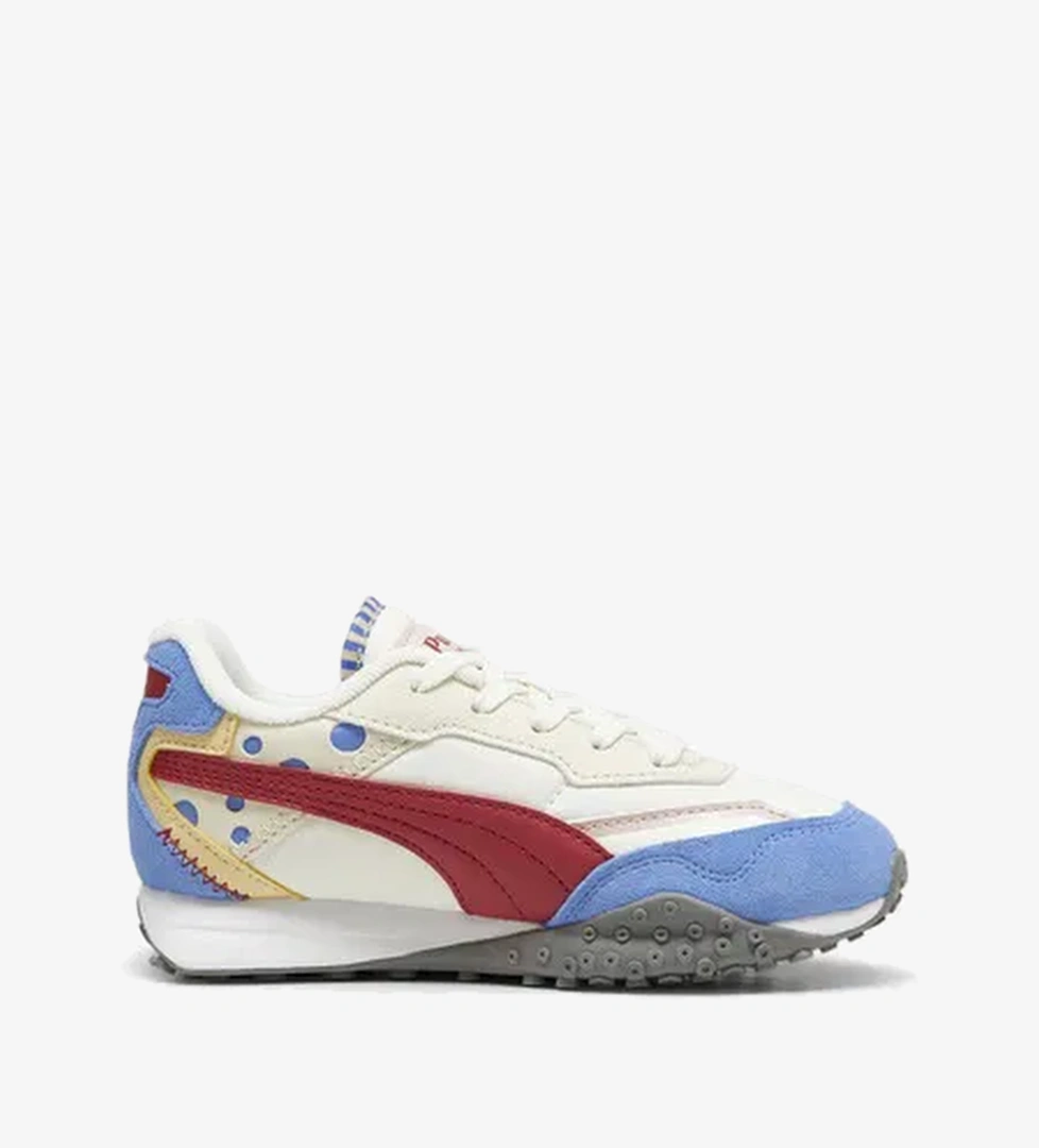 Puma Blktop Rider Summer Camp Çocuk Beyaz Spor Ayakkabı - Görsel 1