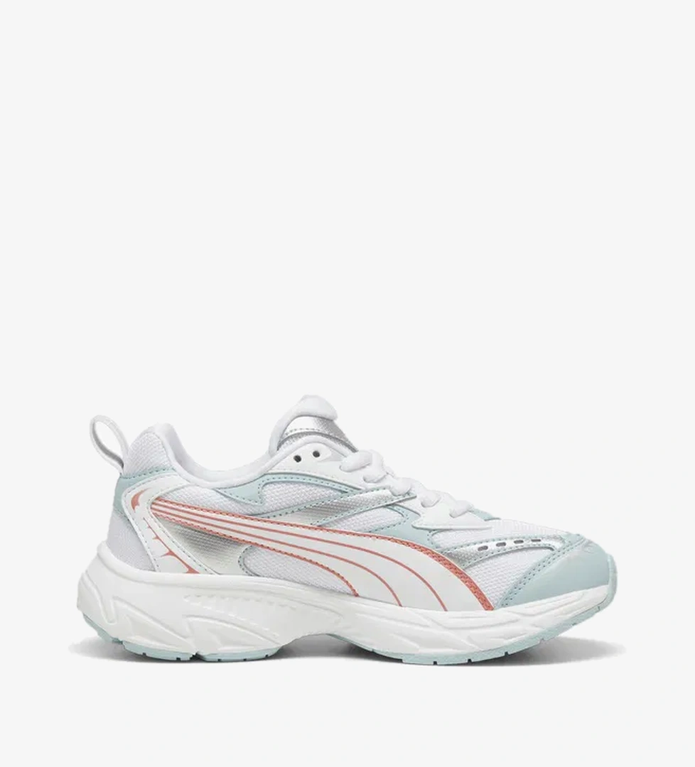 Puma Morphic Techie Çocuk Beyaz Spor Ayakkabı - Görsel 1