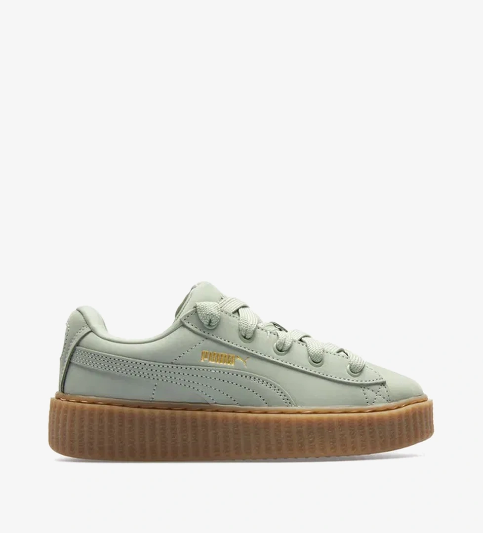Puma Creeper Phatty Nubuck Çocuk Yeşil Spor Ayakkabı