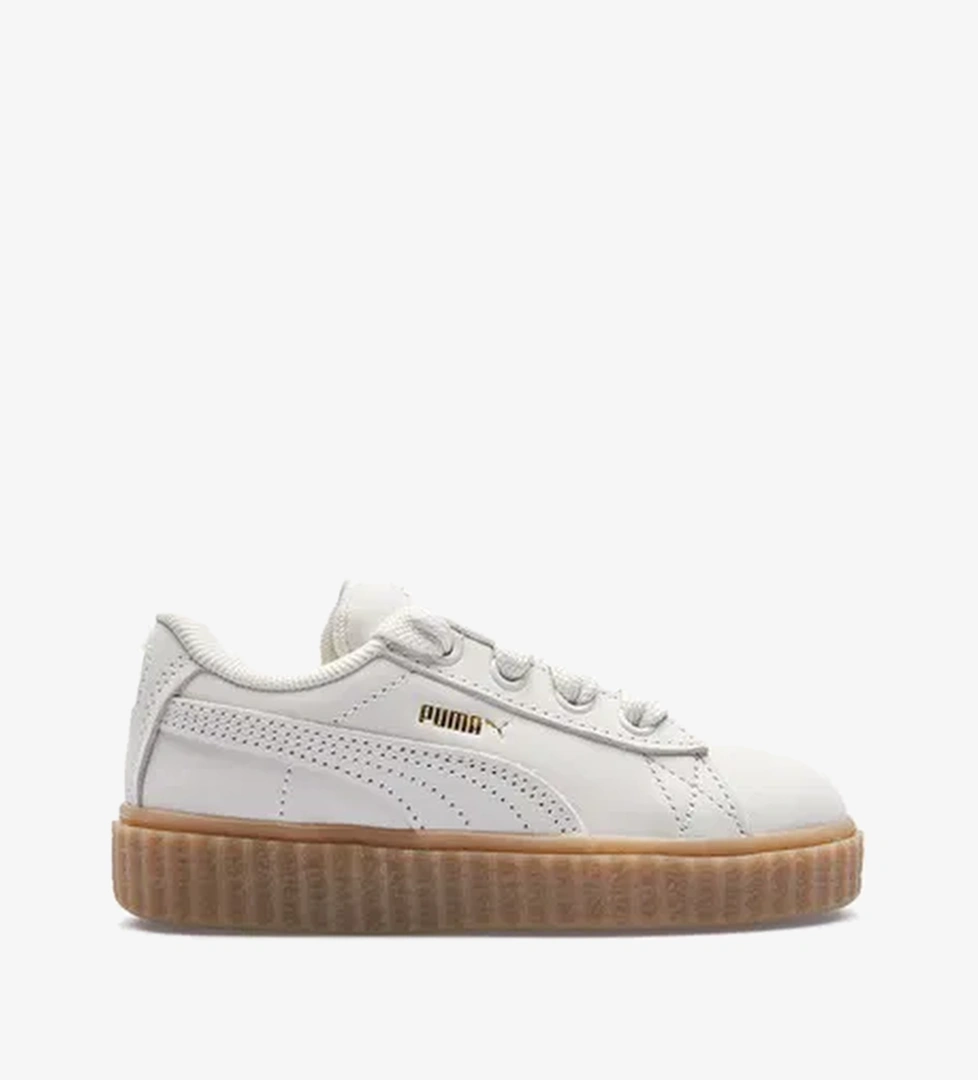 Puma Creeper Phatty Nubuck Bebek Beyaz Spor Ayakkabı - Görsel 1