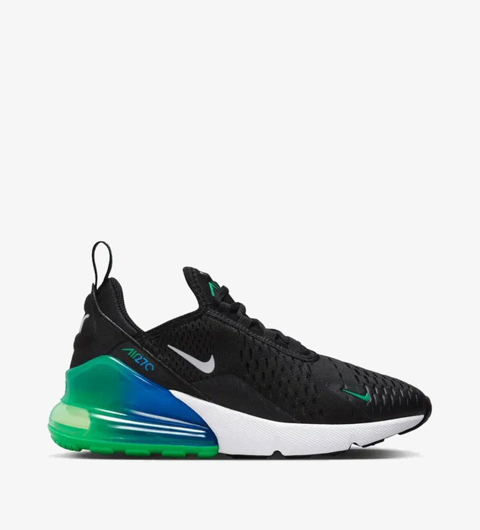 Nike Air Max 270 Kadın Siyah Spor Ayakkabı - Görsel 1