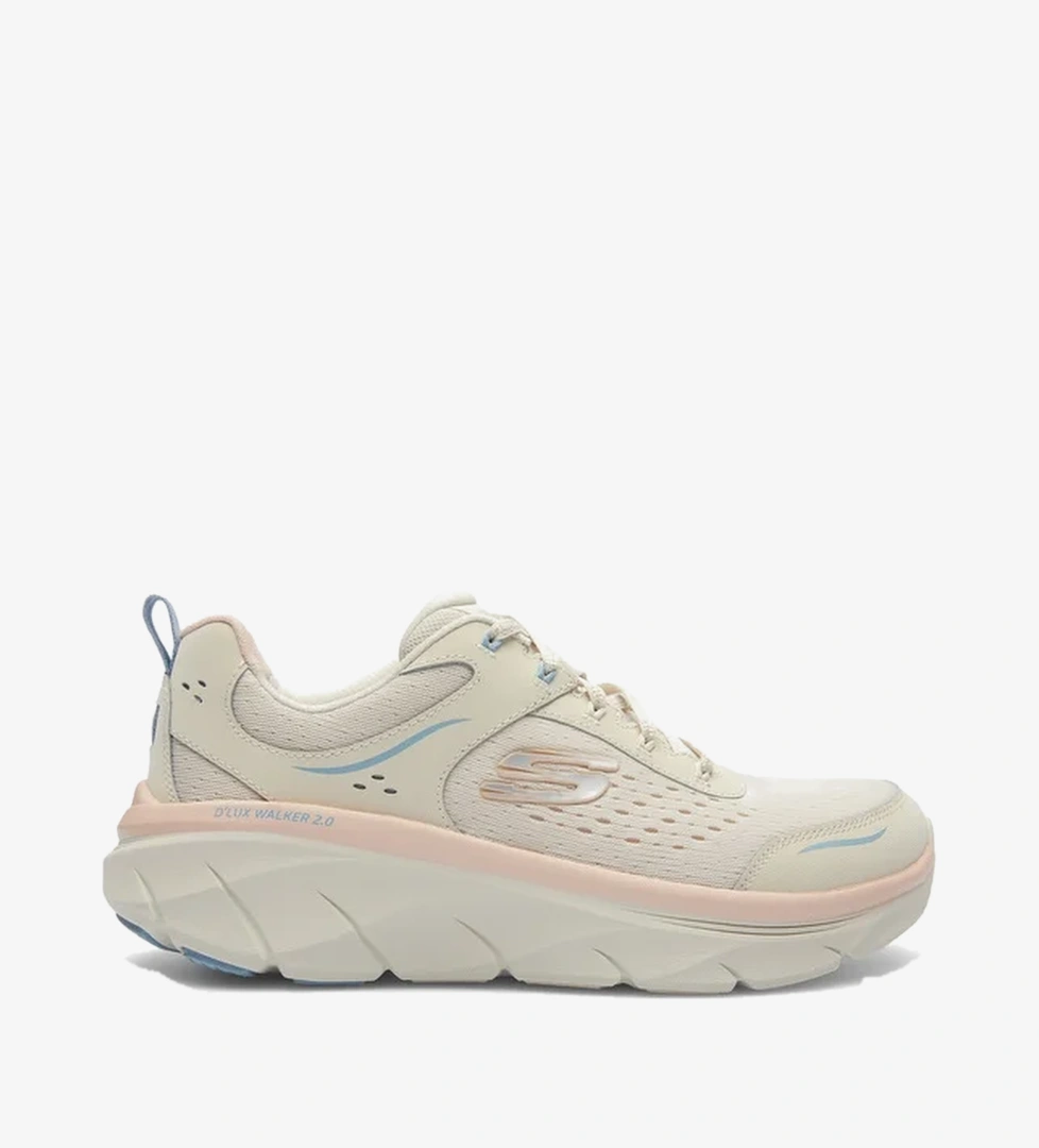 Skechers D'Lux Walker 2.0-Daisy Doll Kadın Krem Spor Ayakkabı