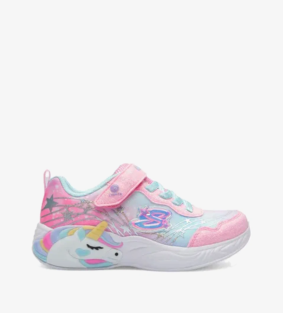 Skechers Skechers Unicorn Dreams Wishful Magi Çocuk Pembe Spor Ayakkabı model görseli