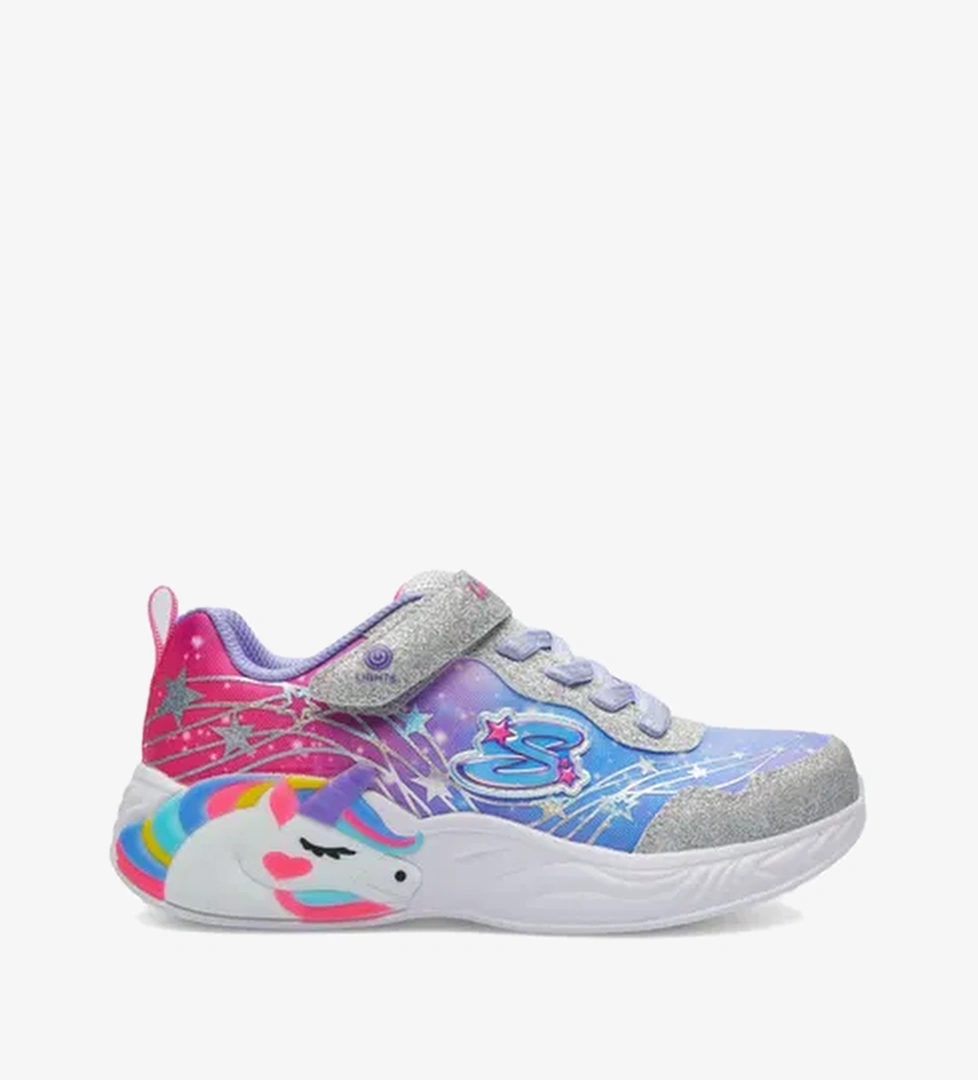 Skechers Skechers Unicorn Dreams Wishful Magi Çocuk Gri Spor Ayakkabı model görseli