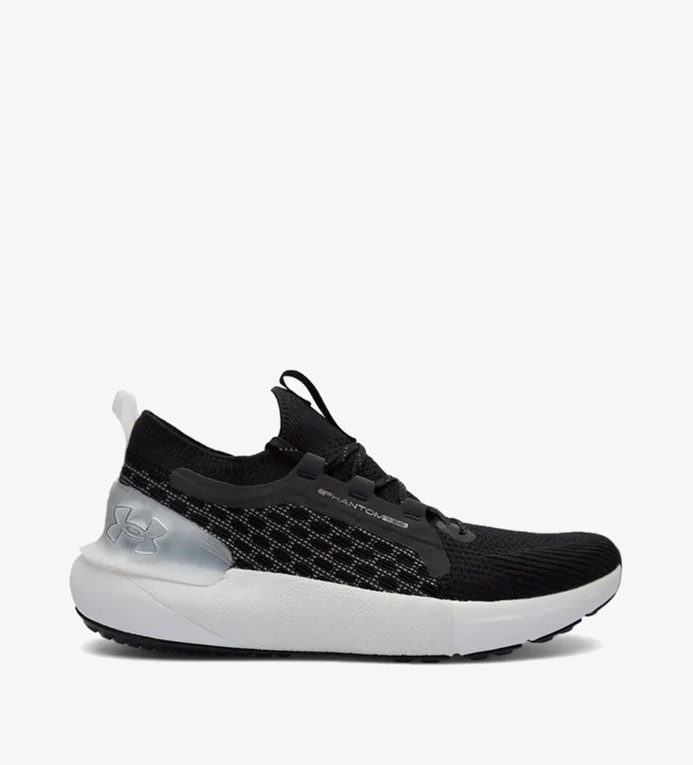 Under Armour Hovr Phantom 3 Se Rflct Lace Regular Erkek Siyah Koşu Ayakkabısı