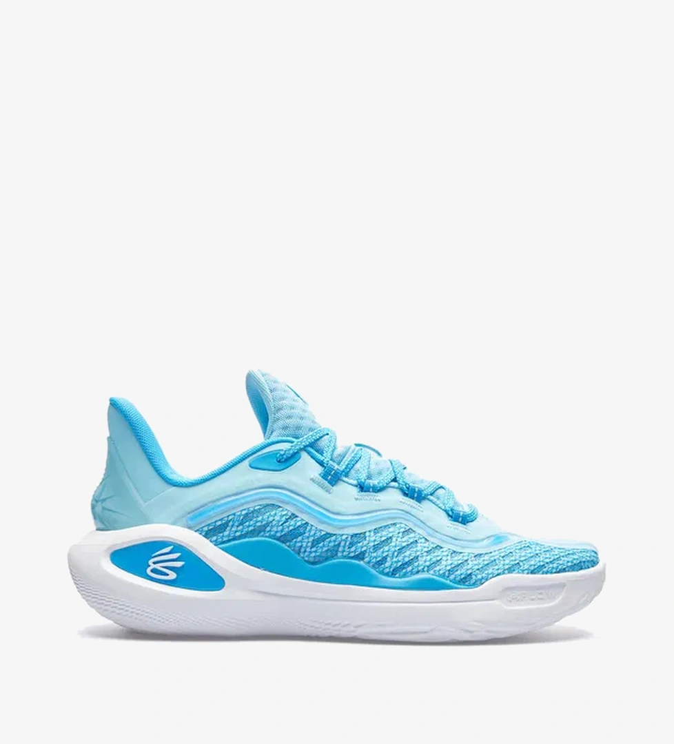 Under Armour Under Armour Curry 11 Mouthguard Lace Regular Erkek Mavi Basketbol Ayakkabısı model görseli