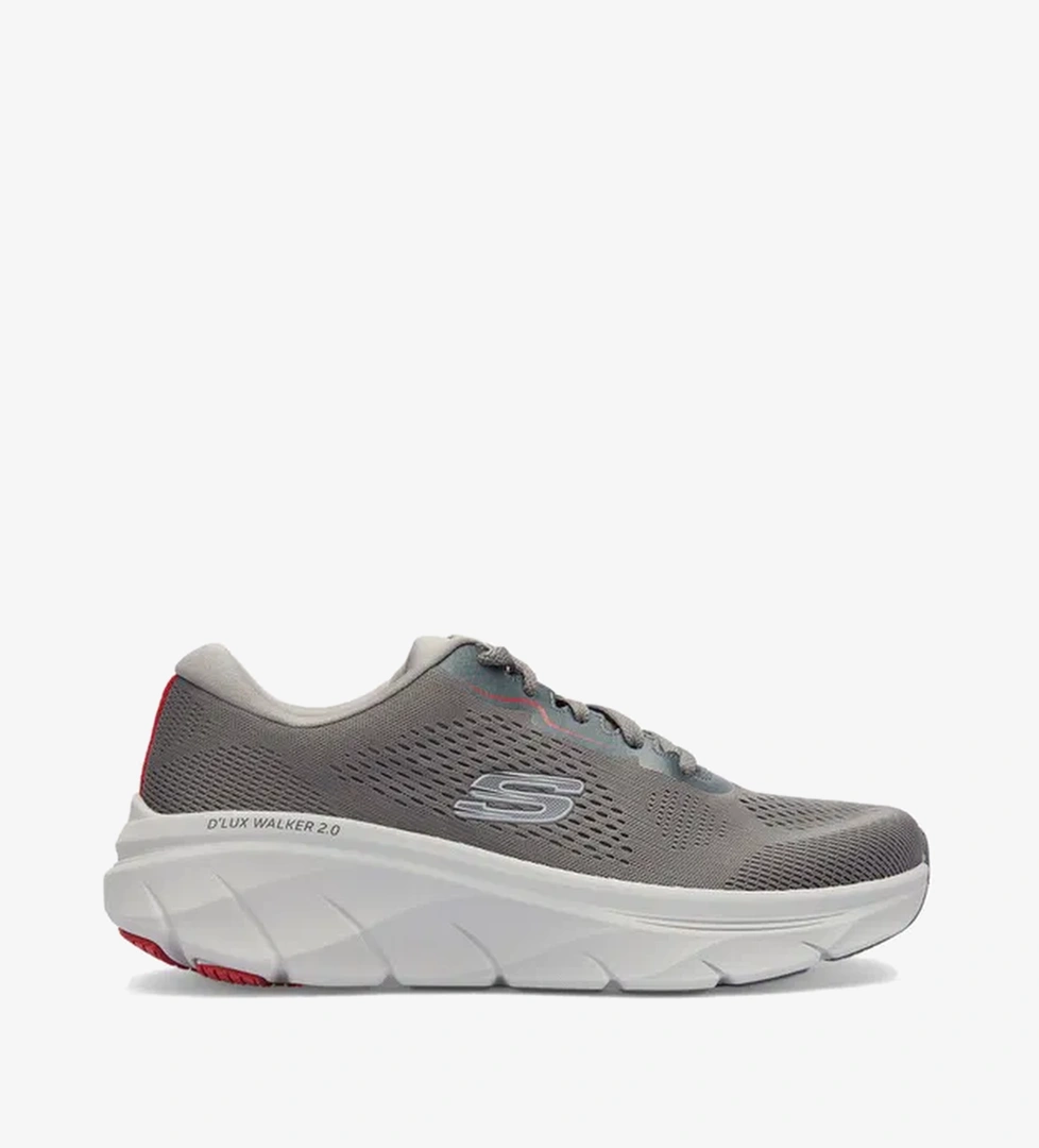 Skechers Skechers D'lux Walker 2.0 Gri Erkek Yürüyüş Günlük Spor Ayakkabısı Ayakkabı model görseli