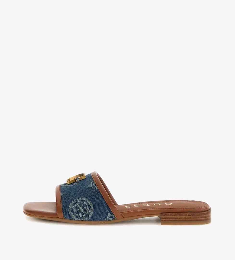 Guess Guess Kadın Mavi Terlik model görseli