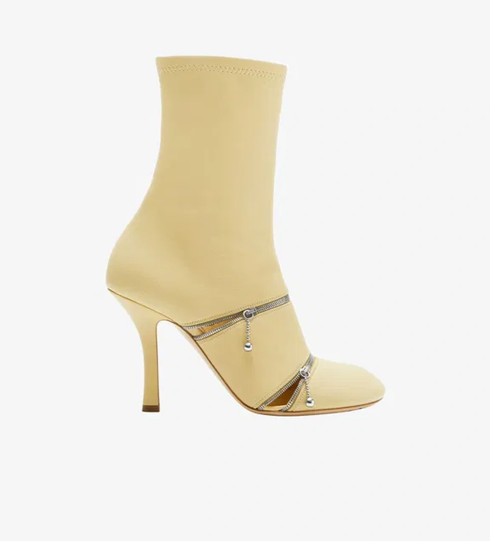 Burberry Kadın Bej Bot - Görsel 1