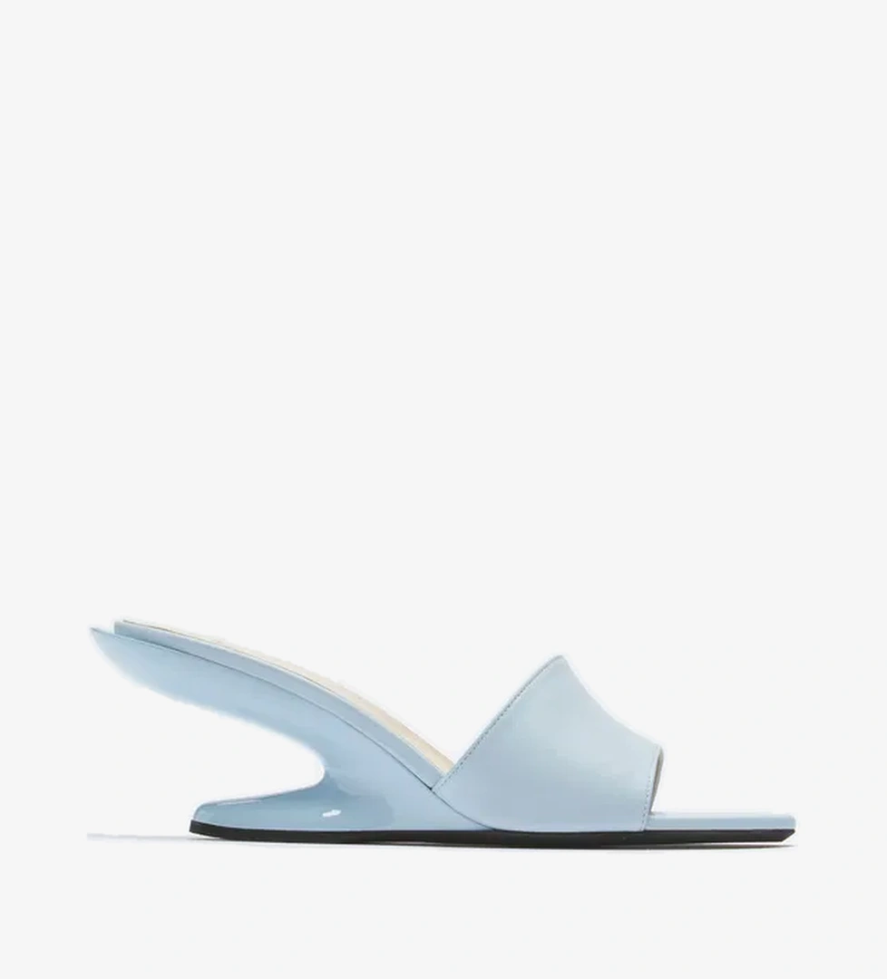 No. 21 No. 21 Kadın Mavi Topuklu Terlik model görseli