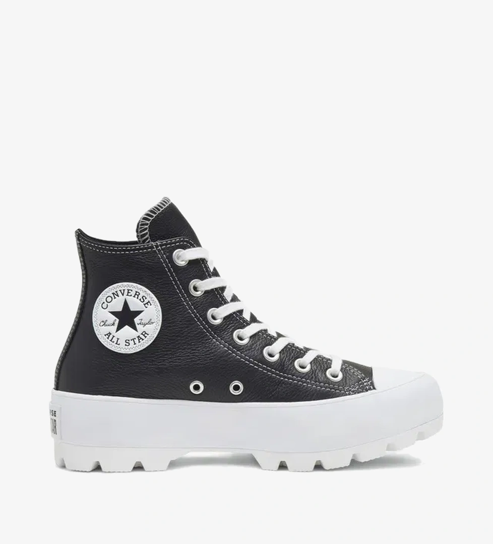 Converse Chuck Taylor All Star Lugged Leather Unisex Siyah Sneaker