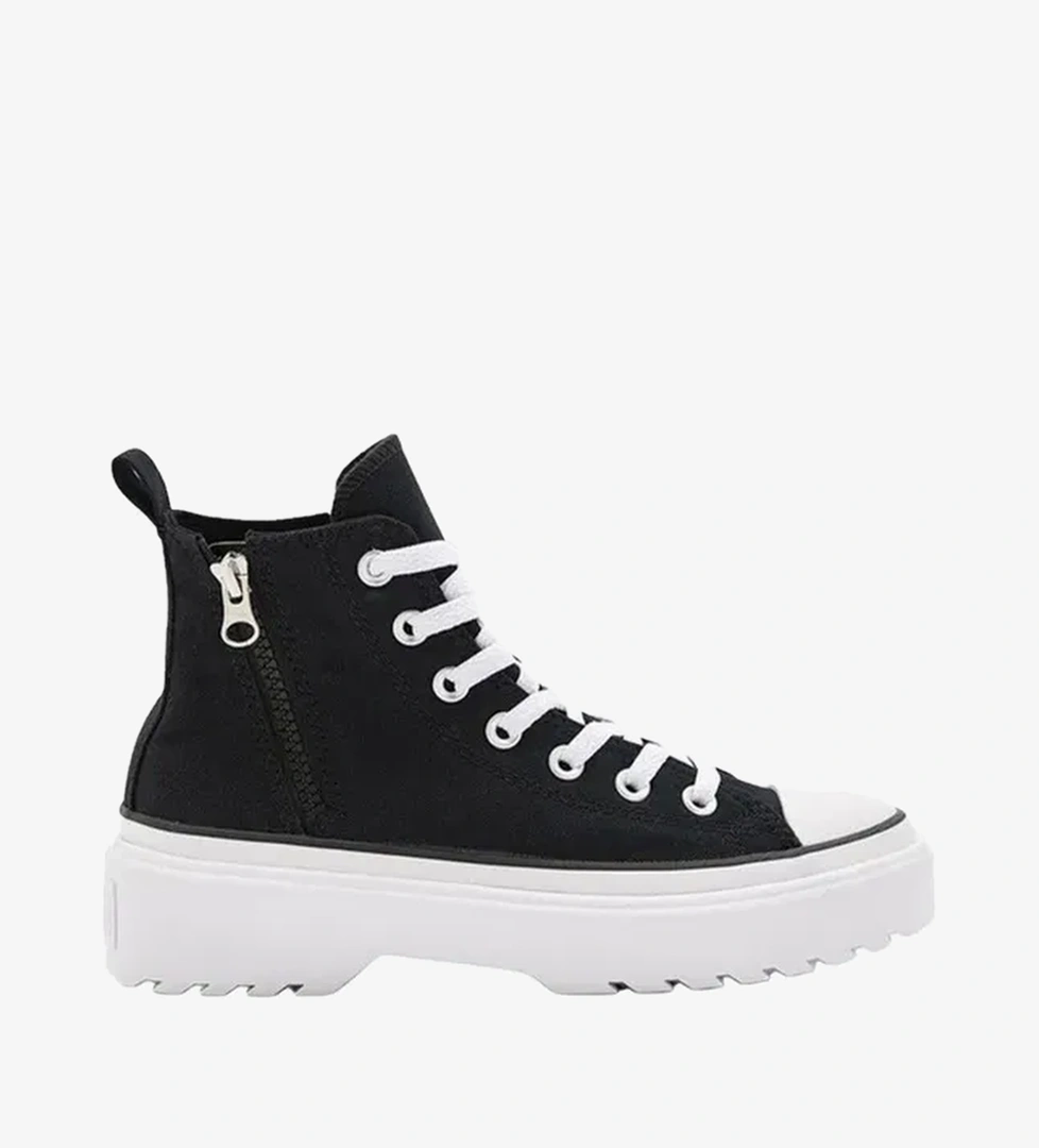 Converse Chuck Taylor All Star Lugged Lift Genç Siyah Sneaker - Görsel 1